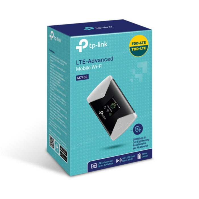 TP-Link 300Mbps LTE Advanced Mobile WiFi M7450 - Image 7