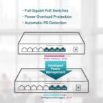 TP-Link 8 Port Gigabit Desktop PoE Switch with 4 Port PoE+ TL-SG1008P - Image 4