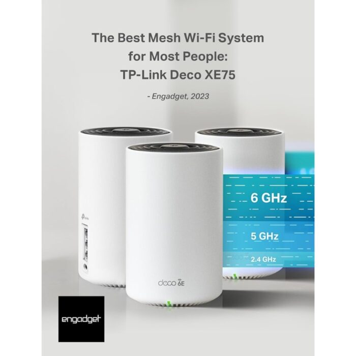 TP-Link Deco XE75 AXE5400 Tri Band Wifi 6E Mesh System - Image 2