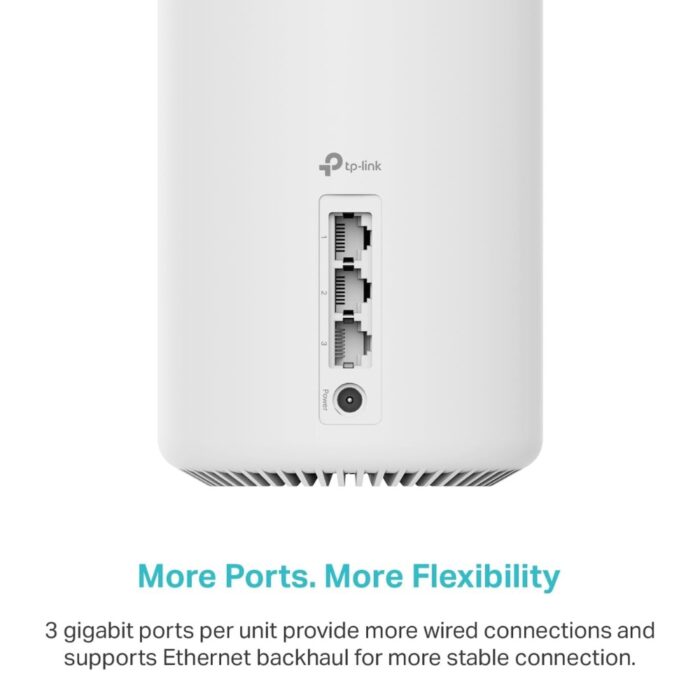 TP-Link Deco XE75 AXE5400 Tri Band Wifi 6E Mesh System - Image 3