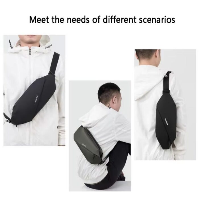Tanjiezhe Chest Bag Functional Waterproof Waist Bag YG017 - Image 3