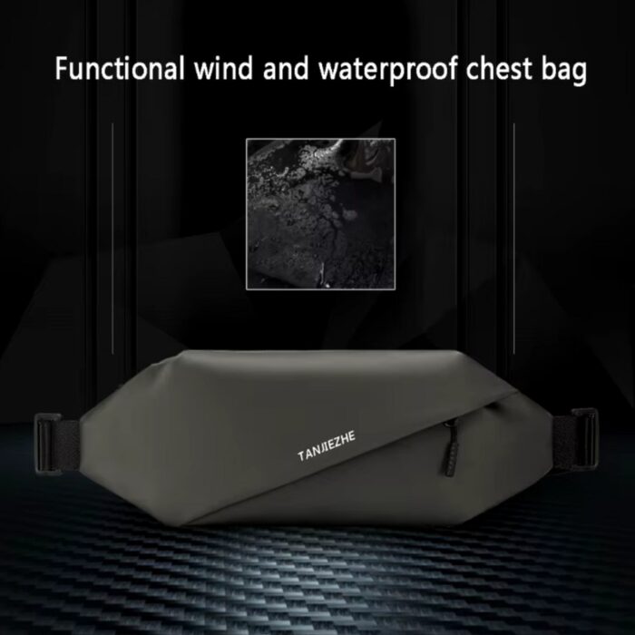 Tanjiezhe Chest Bag Functional Waterproof Waist Bag YG017 - Image 7