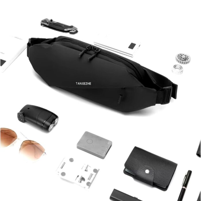 Tanjiezhe Chest Bag Functional Waterproof Waist Bag YG017 - Image 8