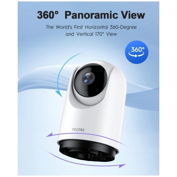 Tecno 2K Indoor Wifi Security Camera TH300 - Image 2