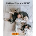 Tecno 2K Indoor Wifi Security Camera TH300 - Image 3