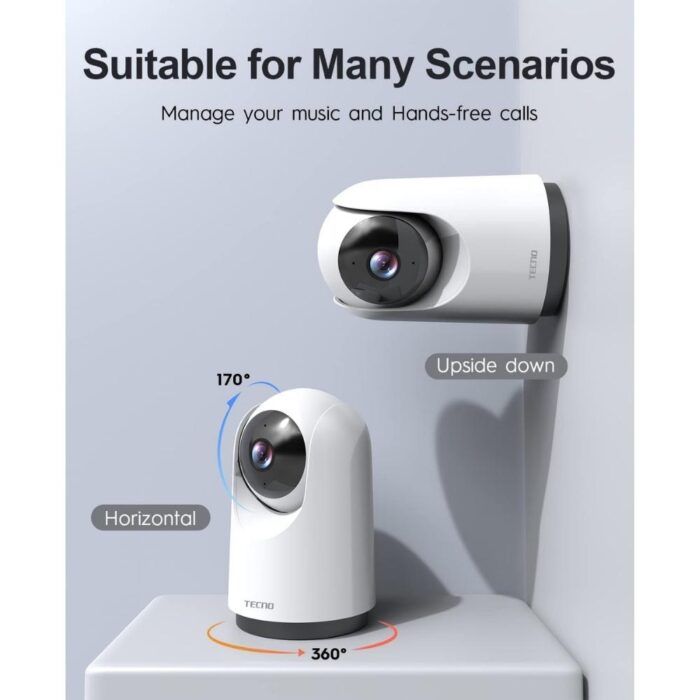 Tecno 2K Indoor Wifi Security Camera TH300 - Image 7