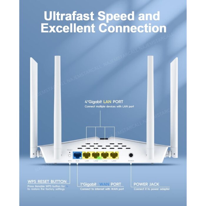 Tecno AX1800 Wifi 6 Router TR660 - Image 4
