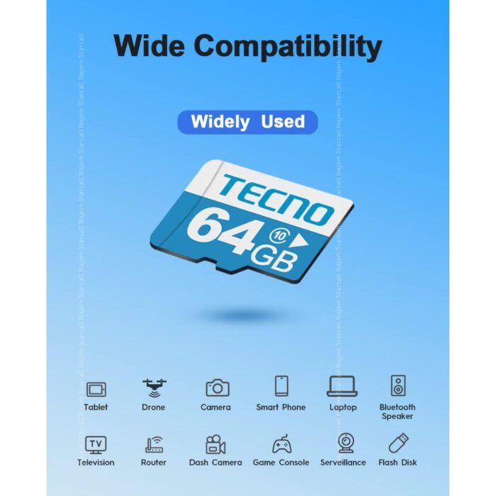 Tecno MicroSD Card 64GB - Image 3