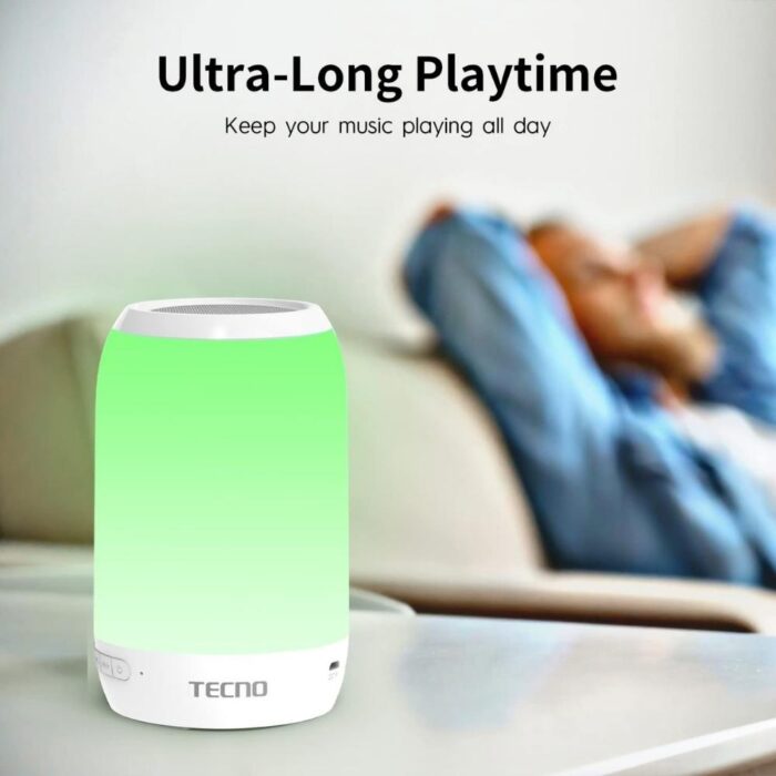 Tecno Square S2 Portable Night Light Bluetooth Speakers with Microphone - Image 9