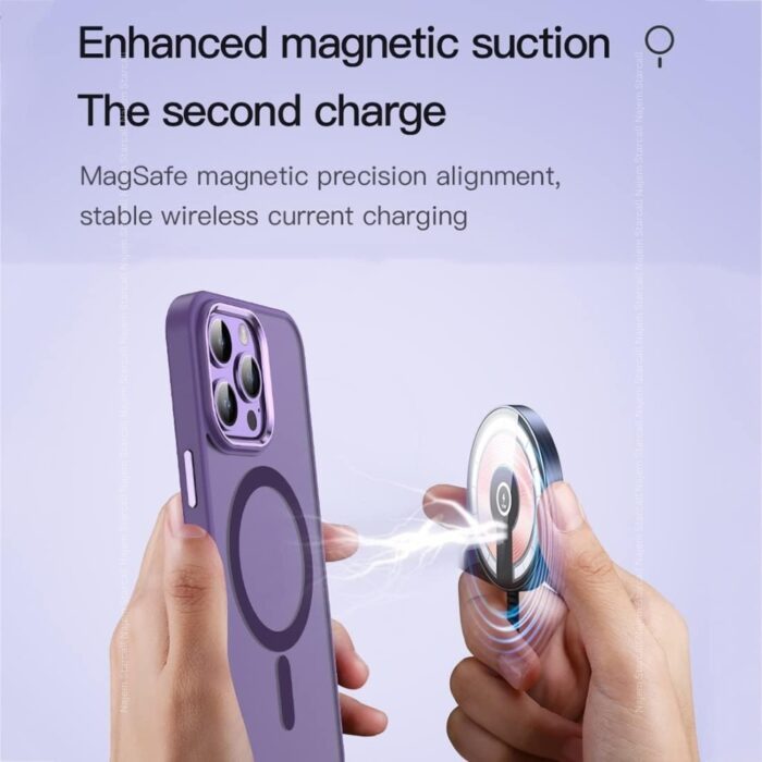 Totu Golden Shield Magnetic Case for iPhone 15 - Image 4