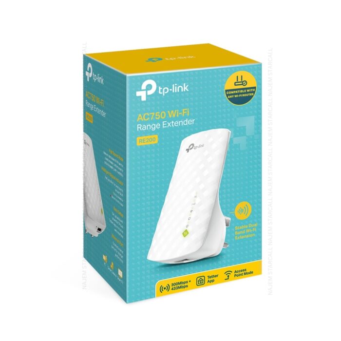 Tp-Link AC750 Wi-Fi Range Extender RE200 - Image 7