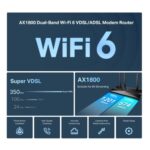 Tp-Link Archer VX1800v AX1800 Dual-Band Wi-Fi 6 VDSL/ADSL Modem Router - Image 4