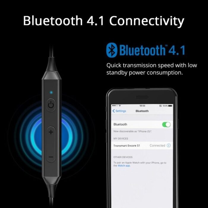 Tronsmart Encore S1 Sports Bluetooth Headphones - Image 3
