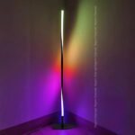 Twist Shape RGB LED Lamp