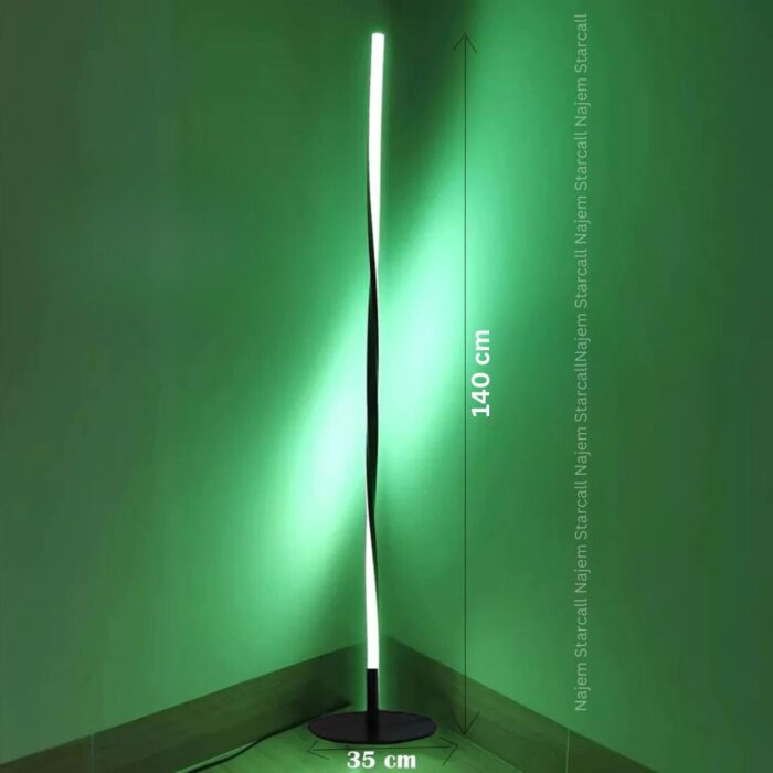 Twist Shape RGB LED Lamp - Image 3