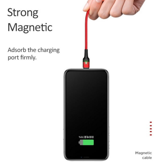 USAMS Type-C Magnetic Charging Cable - Image 2