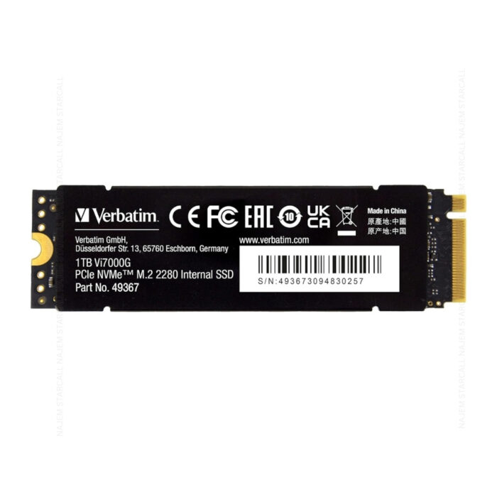 Verbatim Vi7000 PCIe NVMe M.2 SSD 1TB - Image 2