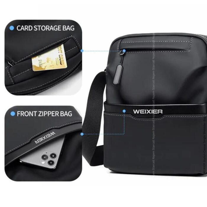 WEIXIER Stylish Casual Single Shoulder Bag - Image 3