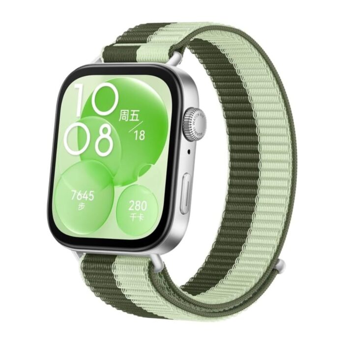 Woven Nylon Strap for Huawei Watch Fit 3 - Image 7