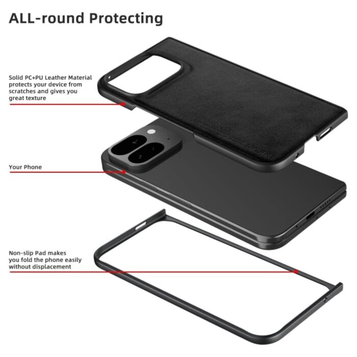 X-level Lether Case for Google Pixel 9 Pro Fold - Image 4