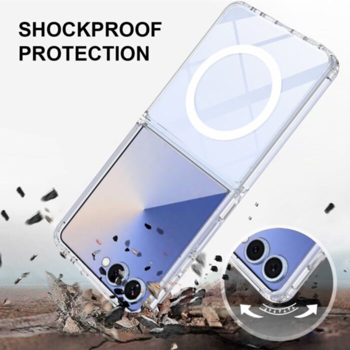 X-level Magnet sparkling Case For Samsung Galaxy Z Flip 8 - Image 4