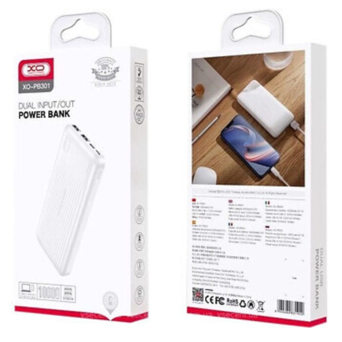XO Dual Input and Output Power Bank PB301 - Image 3