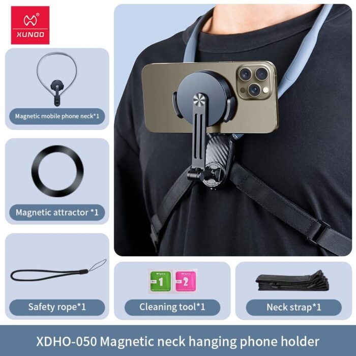 XUNDD Magnetic Neck Hanging Phone Holder XDHO-050 - Image 6