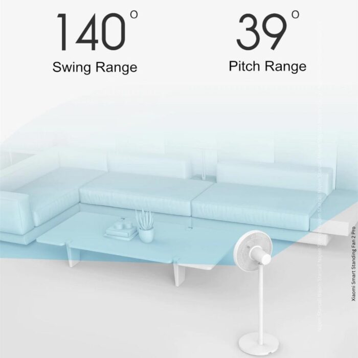 Xiaomi Smart Standing Fan 2 Pro Battery Edition Rechargeable - Image 7