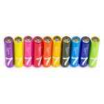 Xiaomi Z17 Alkaline Rainbow Batteries AAA 10 Pcs - Image 2