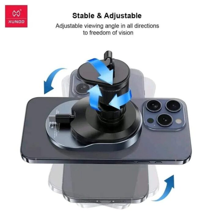 Xundd 15W Magnetic Car Wireless Charger XDCH-076 - Image 7