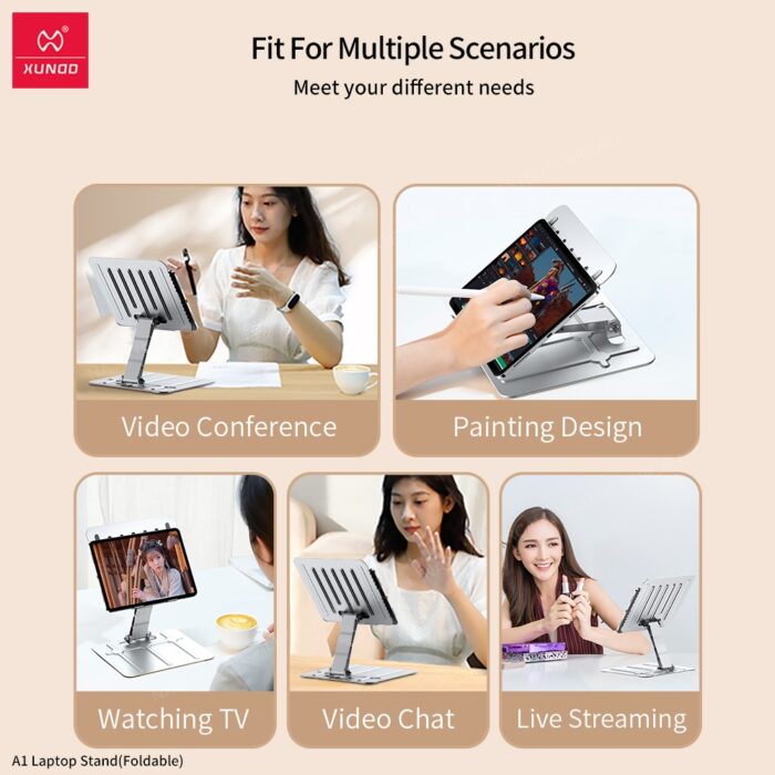 Xundd A1 Laptop Foldable Stand - Image 4