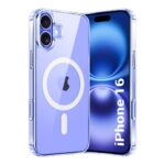 Xundd Crystal Clear MagSafe Case for iPhone 16