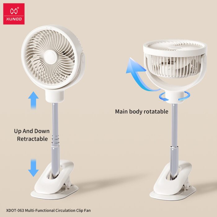 Xundd Desktop Clamp Circulating Fan XDOT-063 - Image 4