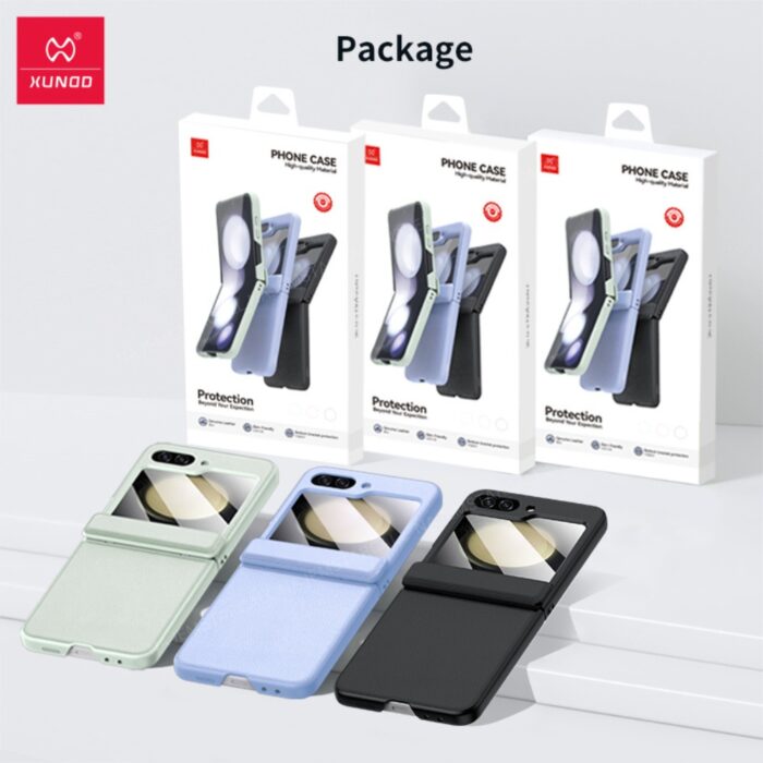Xundd Leather Case for Samsung Z Flip 5 - Image 6