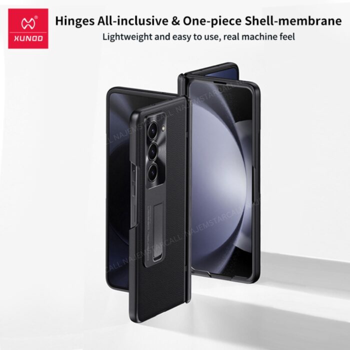 Xundd Leather Case for Samsung Z Fold 5 - Image 2