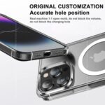 Xundd MagSafe Crystal Clear Case for iPhone 15 Pro Max - Image 2