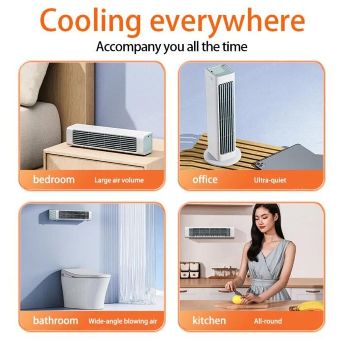 Xundd MultiFunctional Wall-mounted Desktop Fan XDOT-061 - Image 6