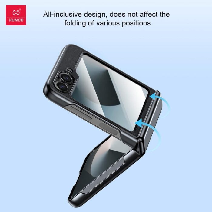 Xundd Roc Vegan Leather Case for Samsung Z Flip 6 - Image 5