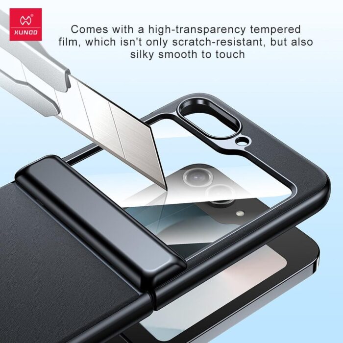 Xundd Roc Vegan Leather Case for Samsung Z Flip 6 - Image 6