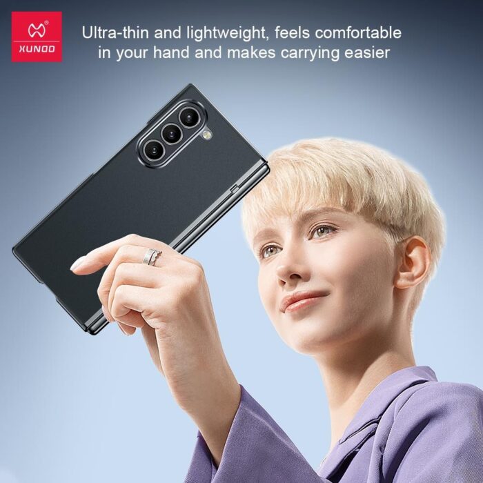 Xundd Roc Vegan Leather Case for Samsung Z Fold 6 - Image 4