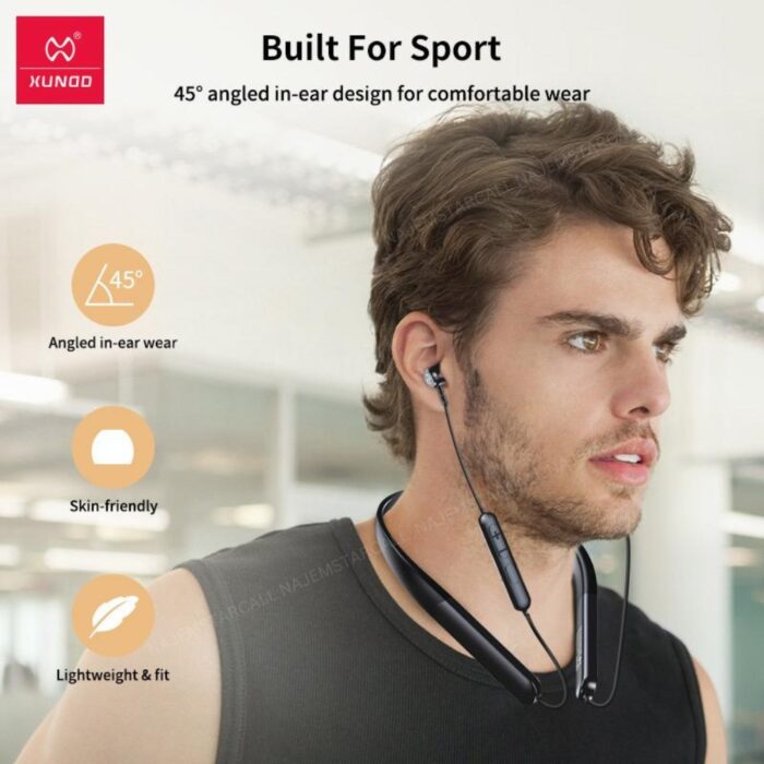 Xundd Ultra-long Battery Life Neckband Earphone H001 - Image 5