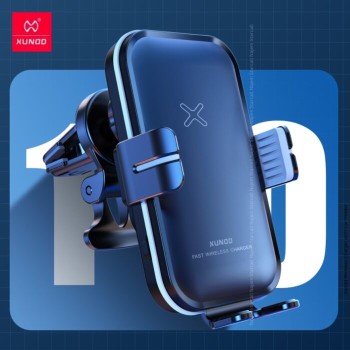 Xundd Wireless Charger with Car Holder - Image 2