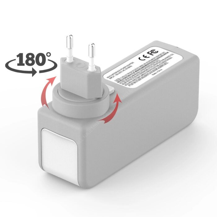 Budi 30W Timer Charger PD USB-C QC3.0 with Dual USB Charger - Image 2
