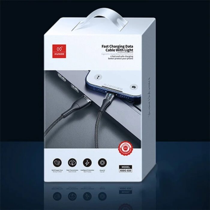 Xundd 60W USB-C Braided Cable XDDC-020 - Image 4
