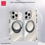 Xundd Zero Sense Clear Magsafe Case with Stand for iPhone 16 - Image 3