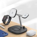 Yesido 15W 4 in 1 Wireless Charger Stand DS12 - Image 4