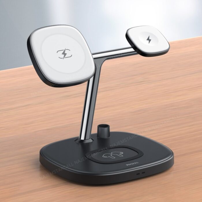 Yesido 15W 4 in 1 Wireless Charger Stand DS12 - Image 7