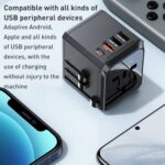 Yesido 20W Universal Plug Travel Adapter MC24 - Image 5