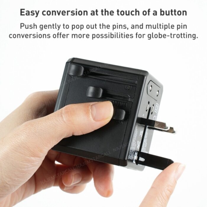 Yesido 20W Universal Plug Travel Adapter MC24 - Image 8