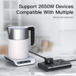 Yesido 2650W Power Socket with 2 USB 1 USB-C 38W Output MC11 - Image 3